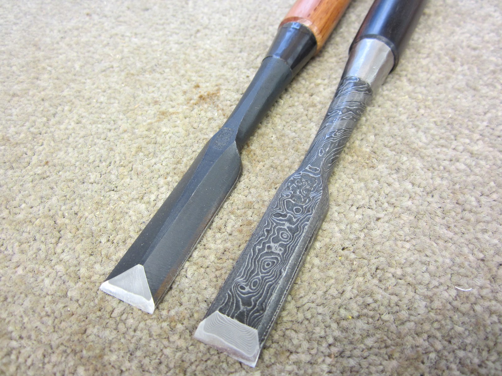 David Barron Furniture Japanese Dovetail Chisels