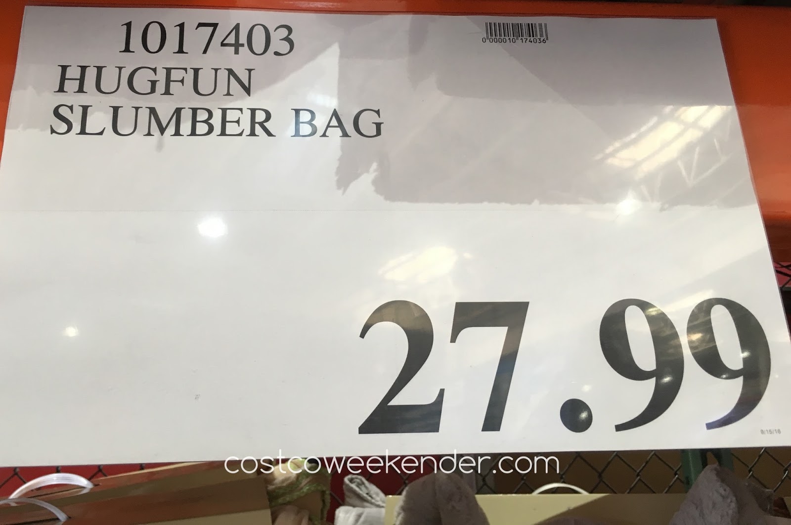 Hugfun Slumber Bag Costco Weekender