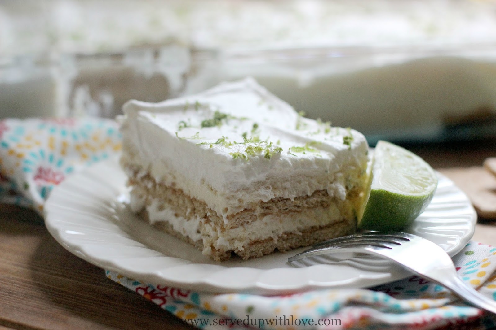 Key Lime Pie Eclair Served Up With Love