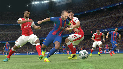 Pro Evolution Soccer 2017 Game Screenshot 3