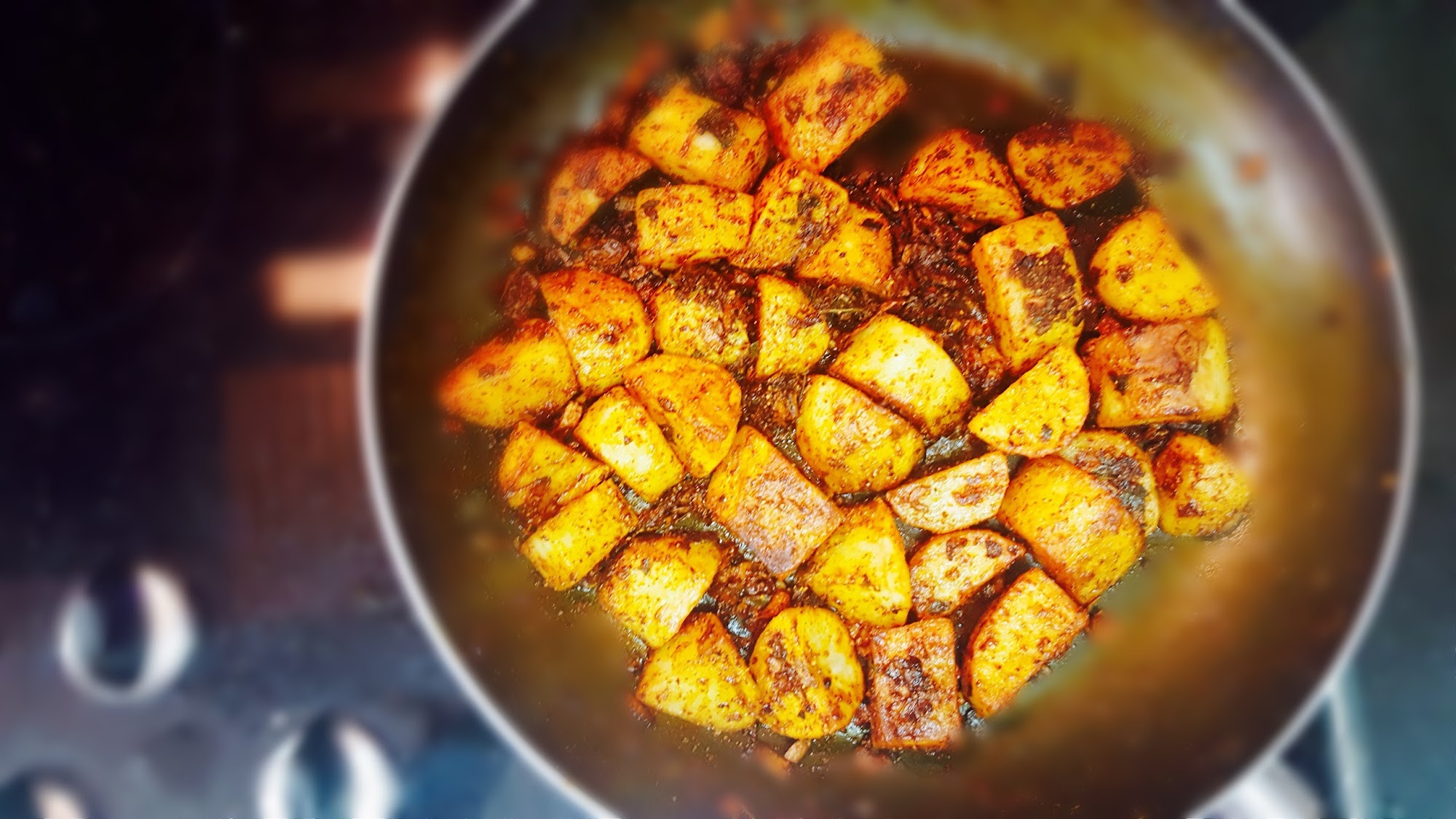 My Tryst With Food And Travel Potato Ghee Roast Recipe / Mangalorean