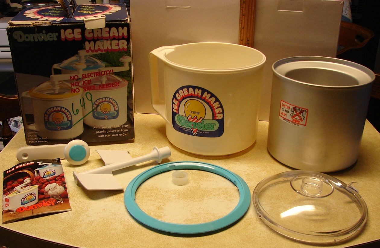 Donvier Manual Ice Cream Maker