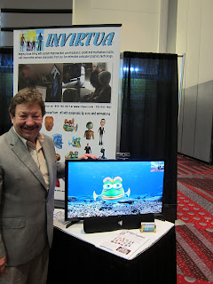 photo of gary jesch, owner of invirtua at teh autism society national conference in denver