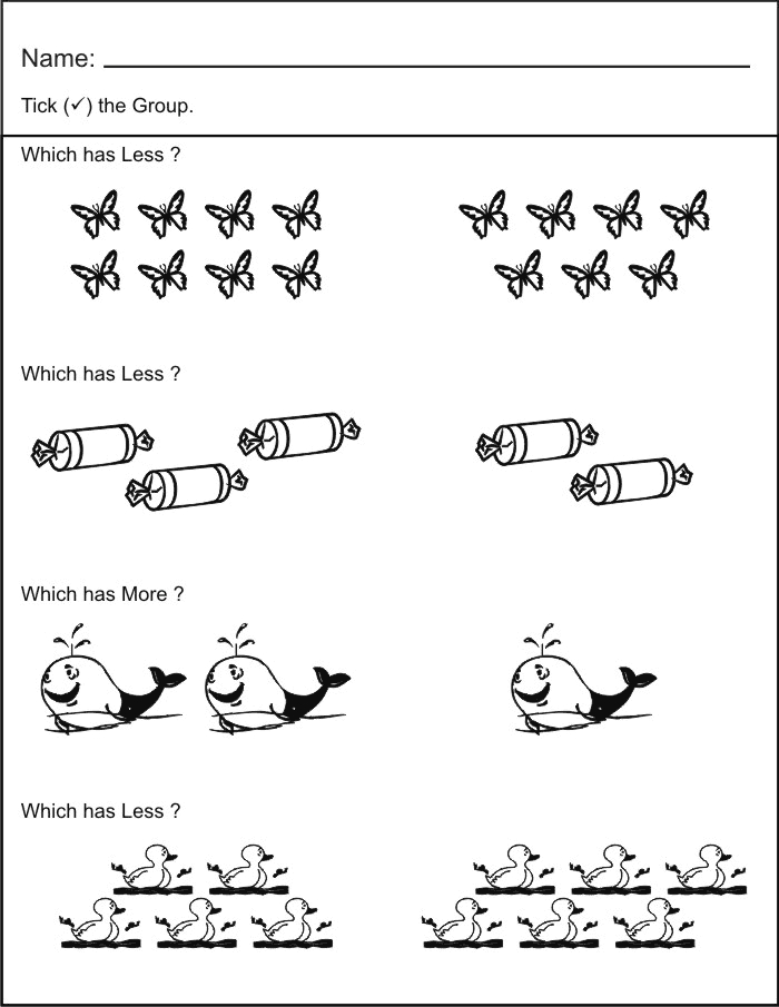 Preschool homework ideas image