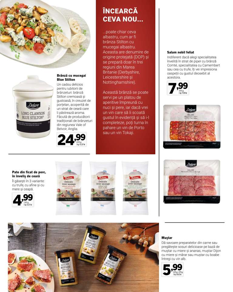 CATALOG LIDL CRACIUN DELUXE Noiembrie Decembrie 2018. Brosura cu