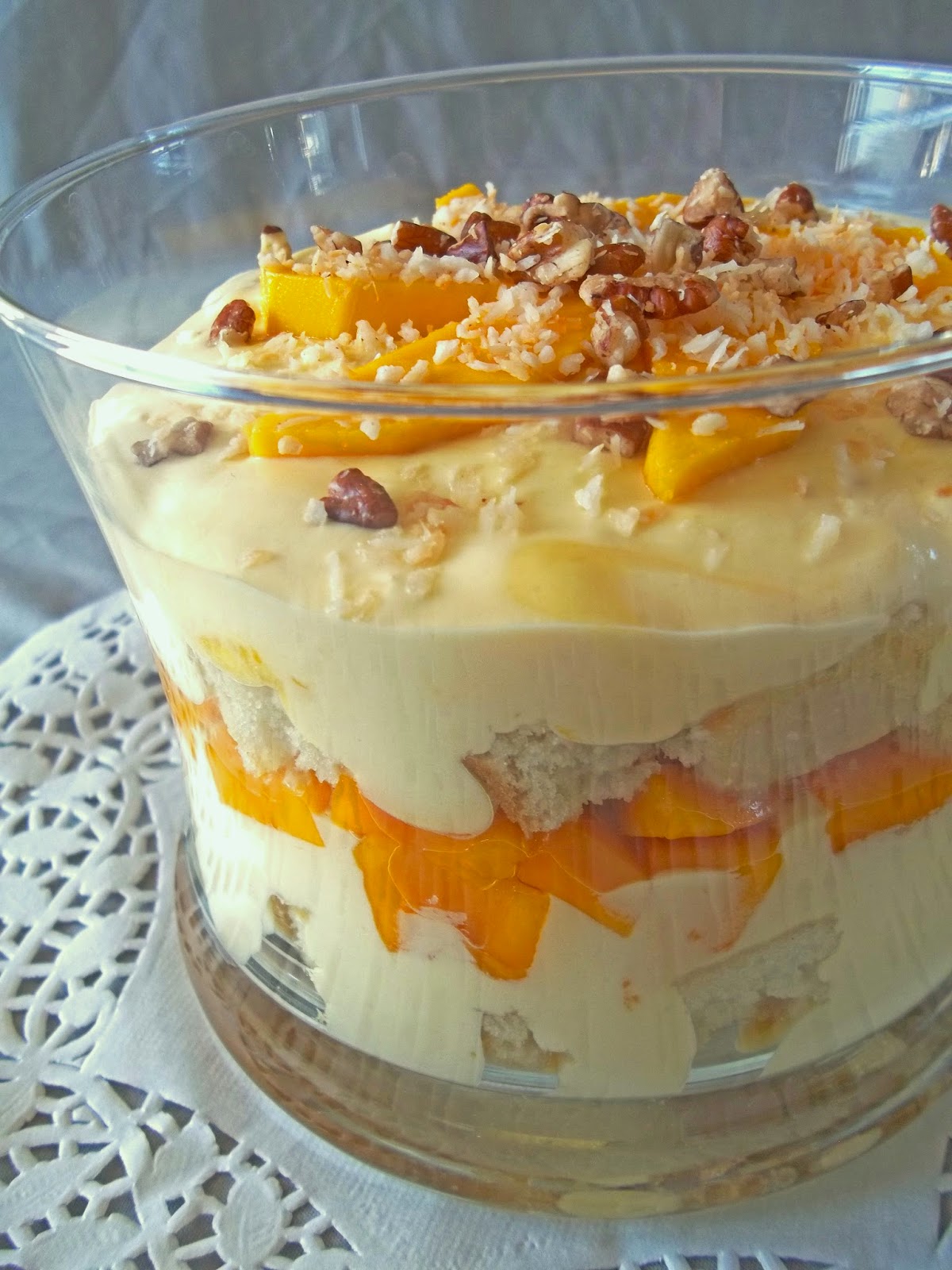 Mango-Trifle Delight | healthy snack recipes ~ Quick and Easy Dinner ...