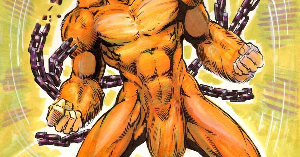 Marvel Comics of the 1980s Sasquatch by Joe Rubinstein