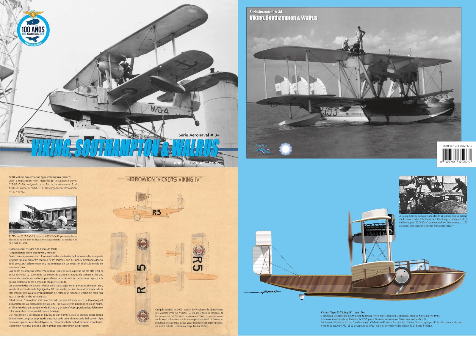 Serie Aeronaval N°34 “Viking, Southampton & Walrus”
