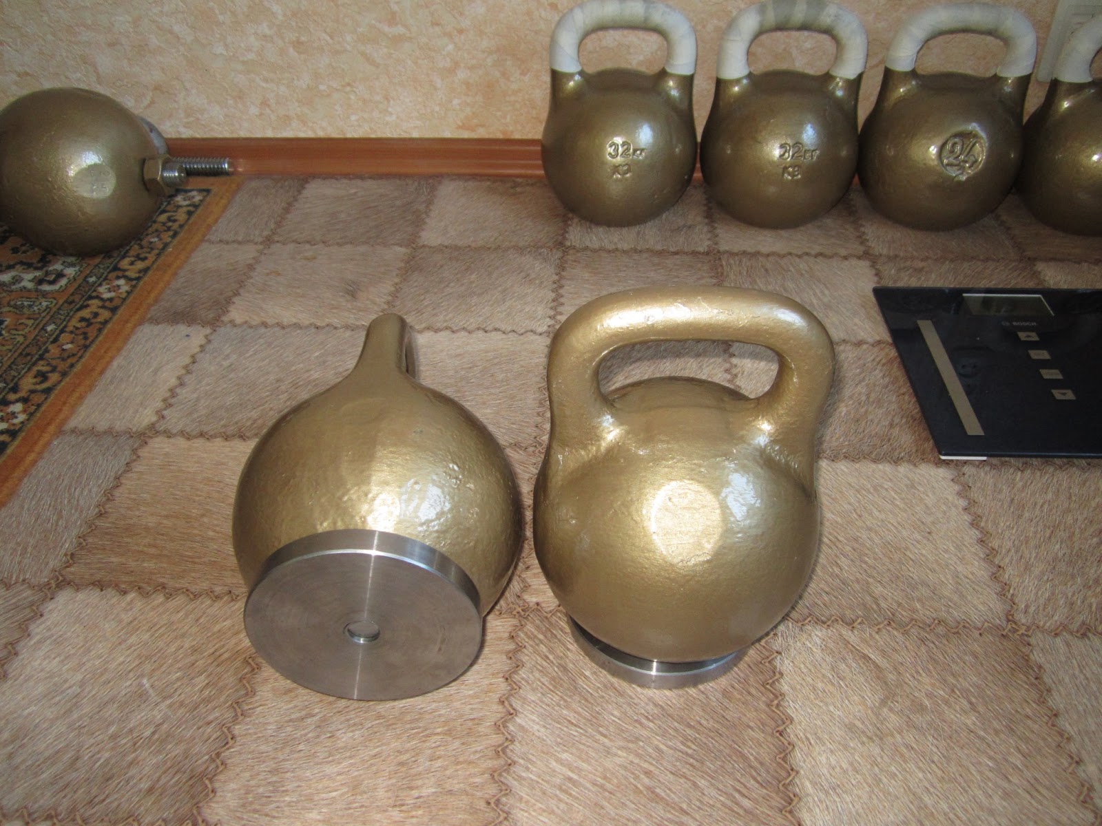 Гиря из пенопласта своими руками