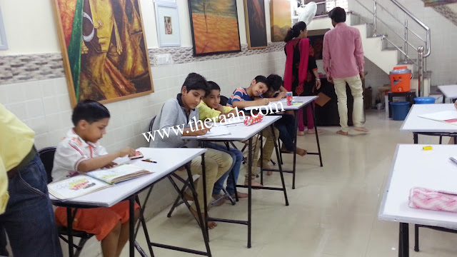 RAAH Organized  Fine Art Workshop 2015 Raah Organized Two Days Art Workshop 22/04/2015 to 23/04/2015 The Main Purpose Workshop to Encourage the Development of Fine Art and Activities Children's Art in its Various Forms