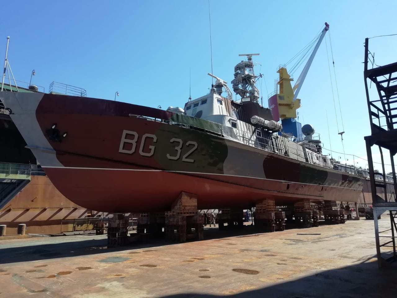 Корабель морохорони «Донбас» повернувся з ремонту