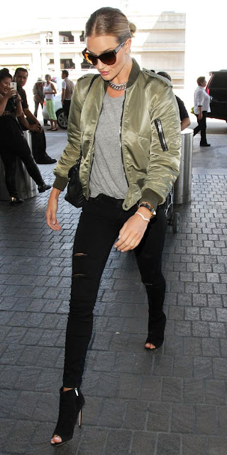 Bomber jacket - Olívia Palermo, Gigi Hadid e  Kendall Jenner