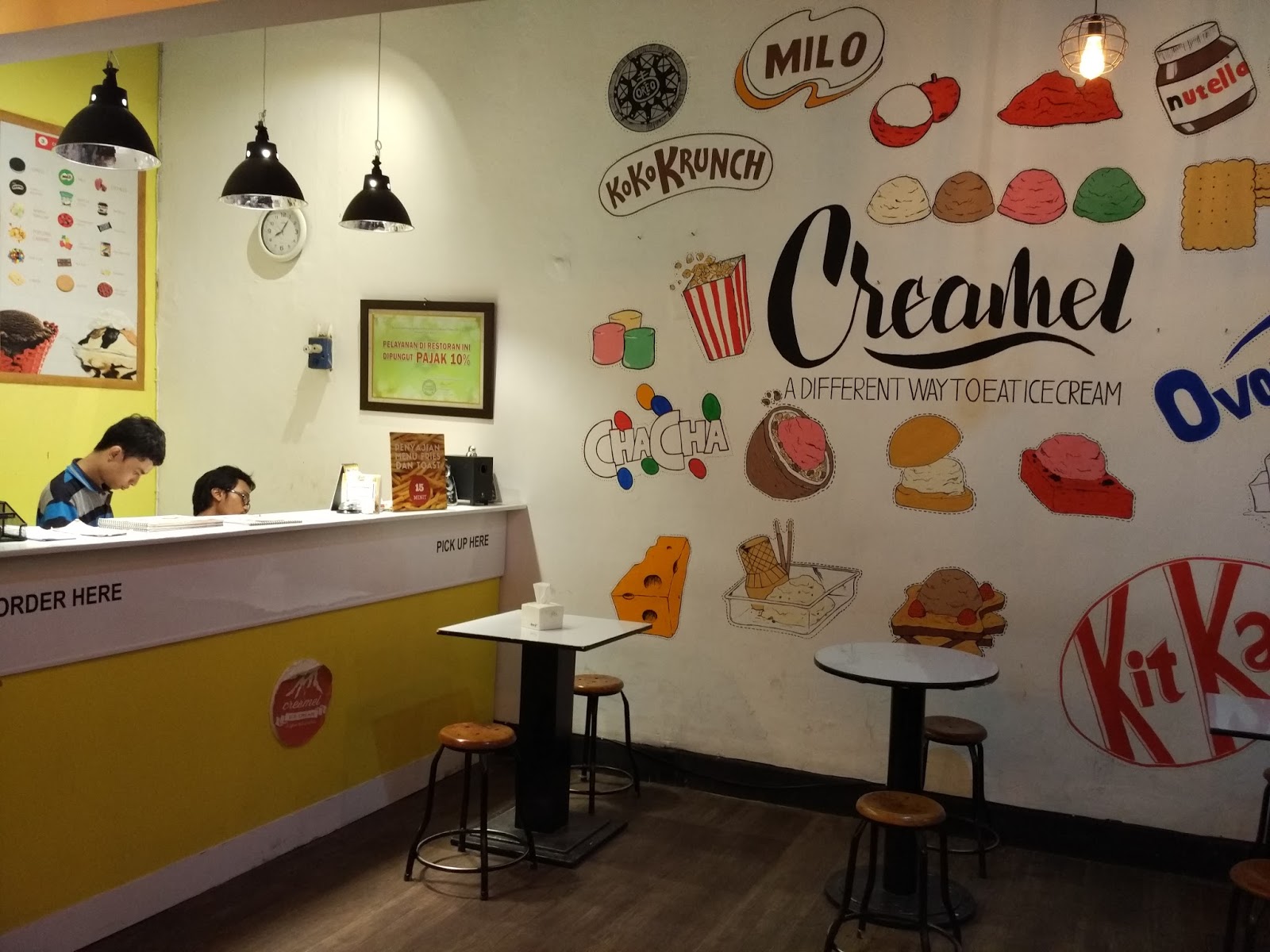 Creamel Ice Cream Surabaya Surabaya Wanderlust