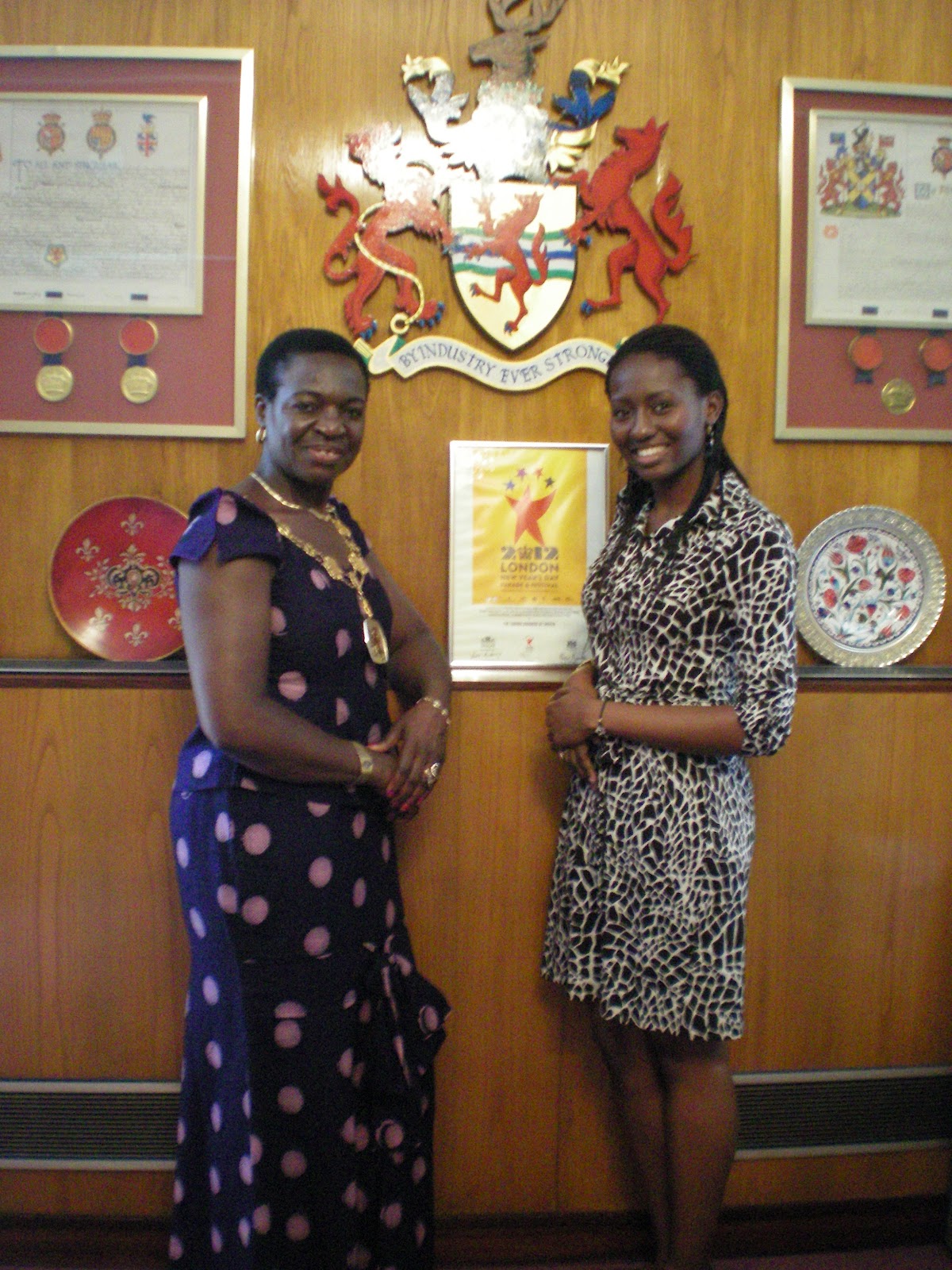 In Pursuit Diaspora Leadership against all odds Kate Anolue, Mayor of