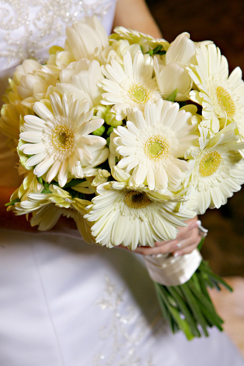 inexpensive june wedding flowers