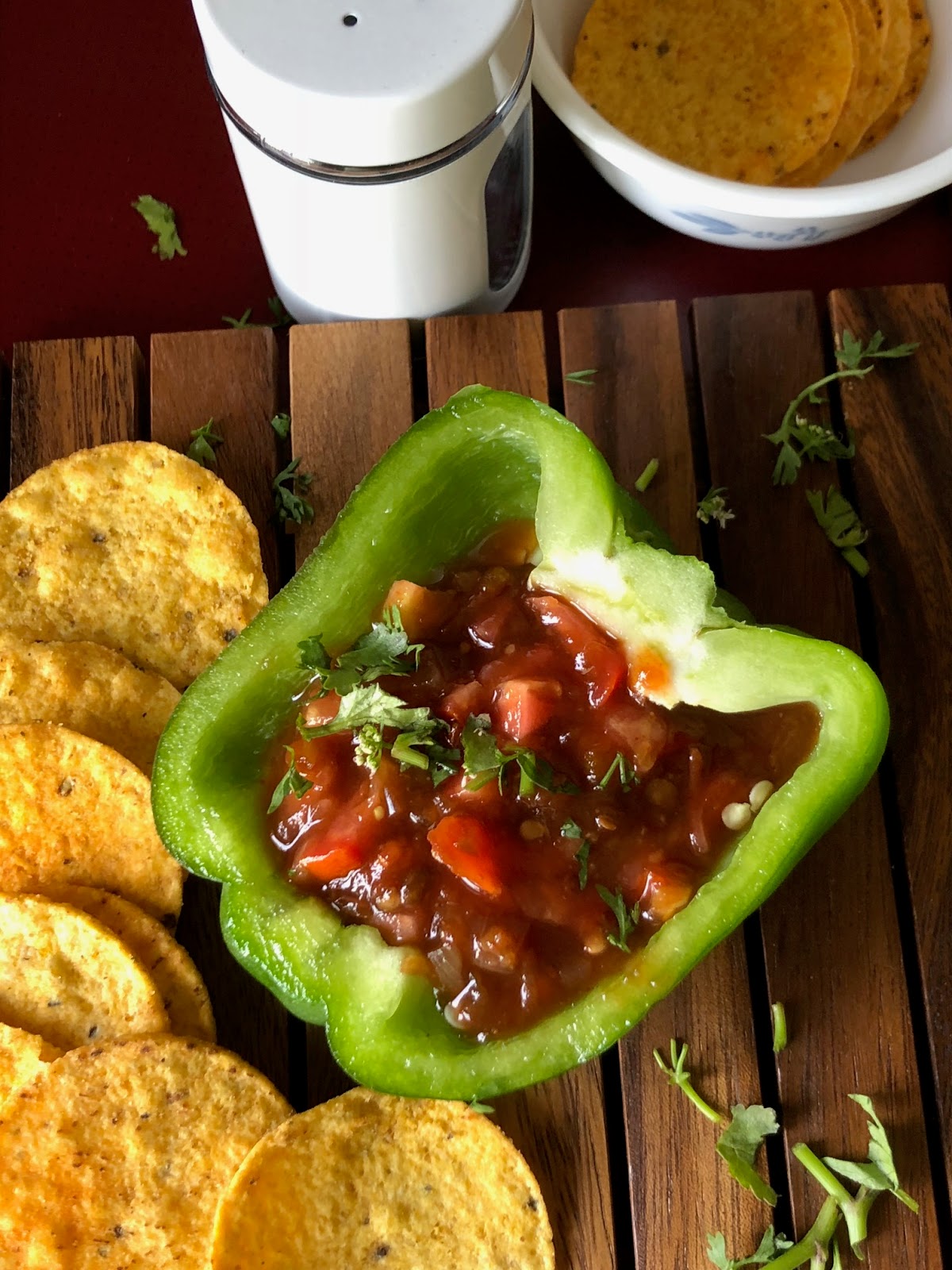 Sizzling Tastebuds Xnipec Salsa (Jain version) Mexican Dip