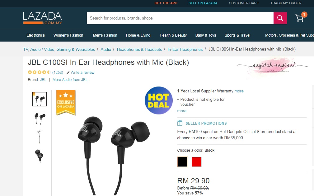 in-ear headphones with mic
