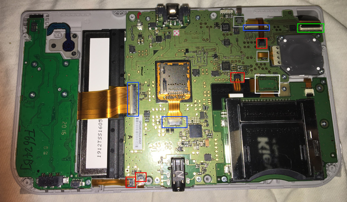 No One Wants Another Blog: New Nintendo 3DS XL motherboard swap