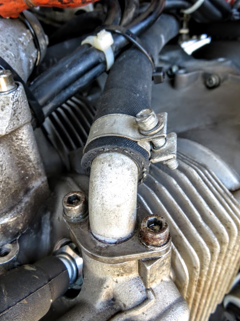 Vanishing Coolant of Rotax 912 Engine