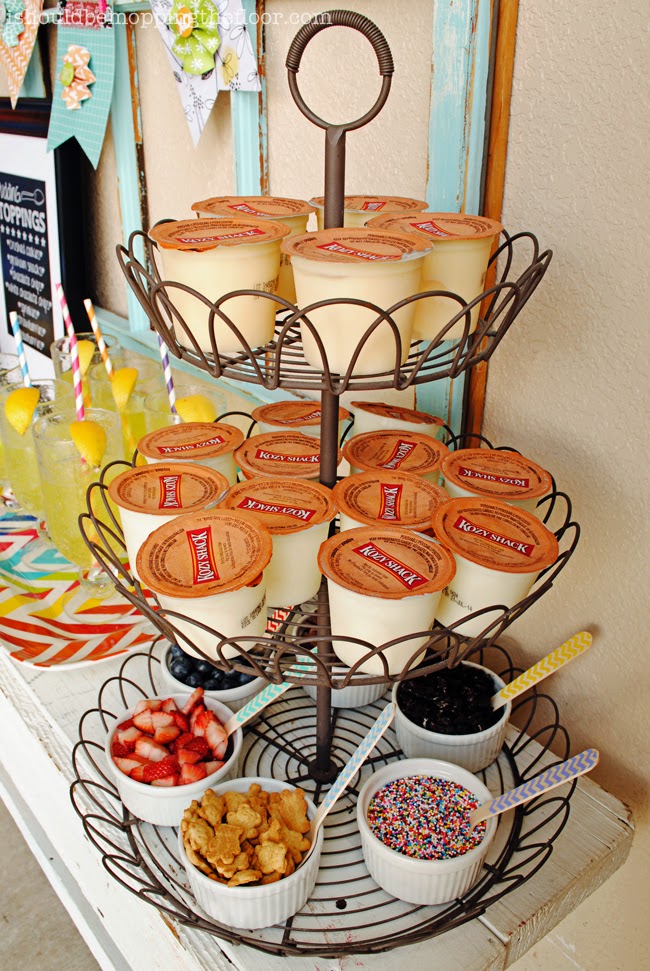 Throw a Super Simple Pudding Party {and a giveaway} i should be mopping the floor