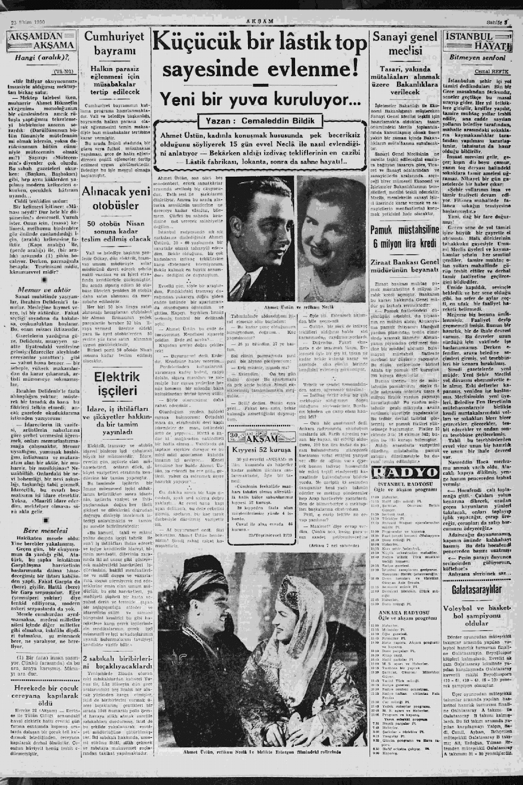 23 Ekim 1950 Aksam Tam Metin 23 Ekim 1950 Aksam Tam Metin