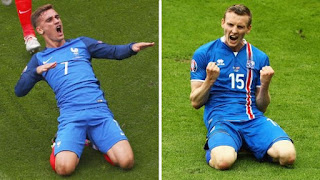 Francia vs Islandia