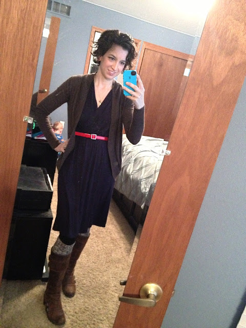 Arena Five: What I Wore Wednesday - Dresses! In Winter!