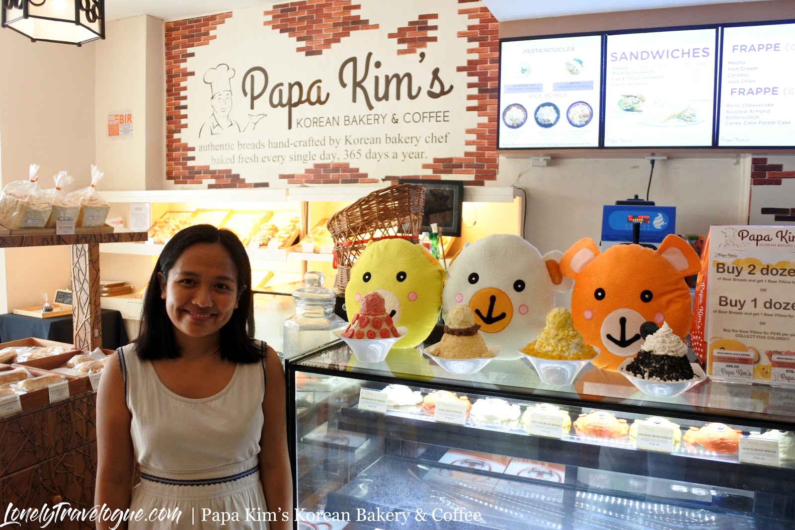 Lonely Travelogue: MANILA | Papa Kim's Korean Bakery and ...