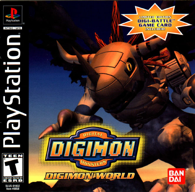 Treasure Bin: Retro Review: Digimon World