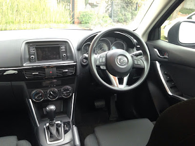 Nice simple interior in the Mazda CX-5