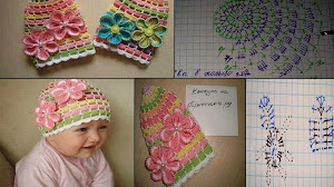 5 diseños de gorros super lindos al crochet