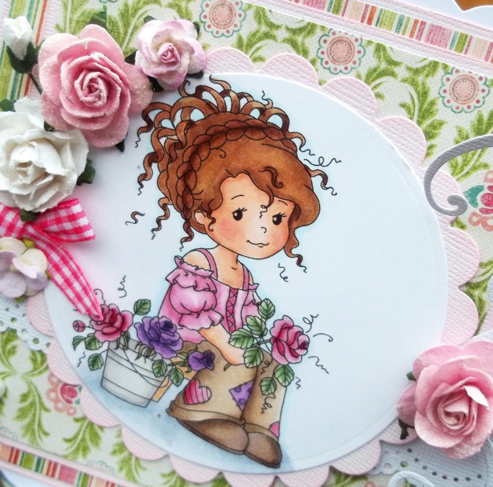 My Crafty Cupboard Ribbons and Roses CES DT