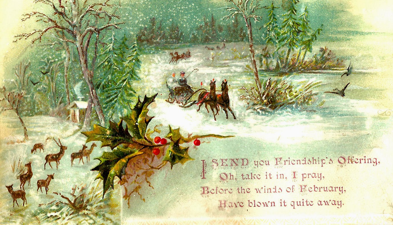 christmas victorian clipart - photo #39