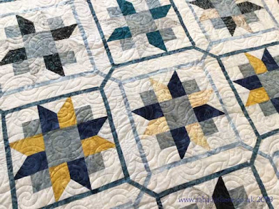 Batik quilt made by Maria