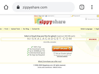 Cara Upload File Di Zippyshare Lewat Hp