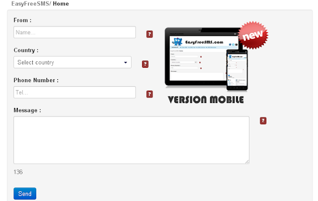  المواقع المجانية الأفضل و الصادقة لارسال رسائل نصية SMS من النت الى الموبايل 