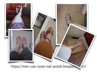 men wear nail polish now