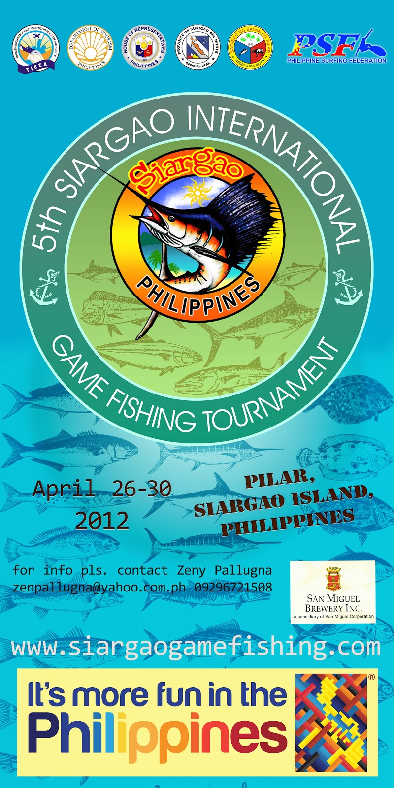 5th Siargao International Game Fishing Tournament Siargao Islands