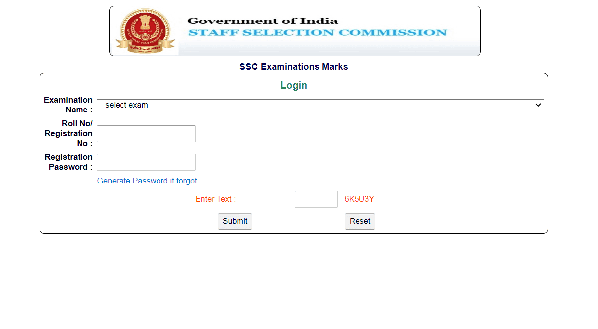 SSC CPO Marks 2018