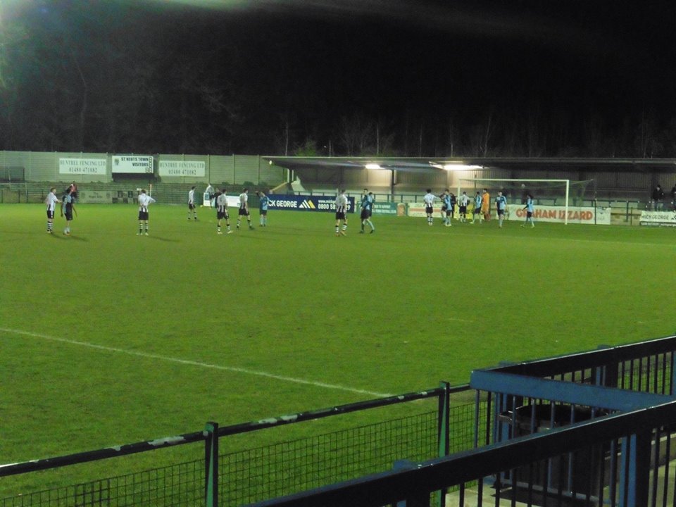The Rainham End. Rowley Park St Neots Town