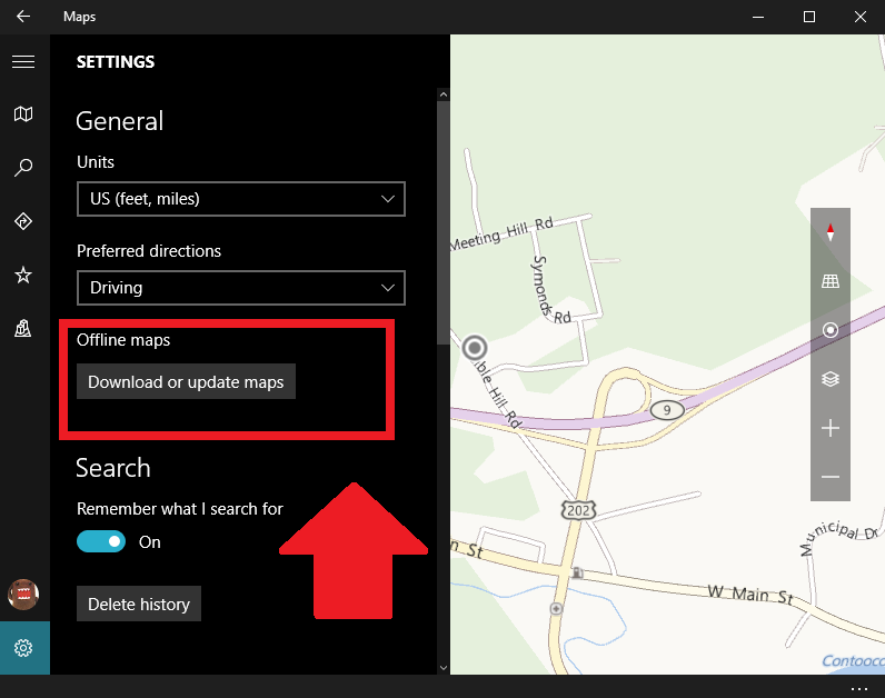 Map settings. Windows maps. карты виндовс 10. карты офлайн для windows 10. map settings: xl-u.