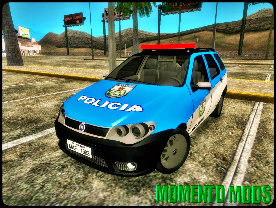 SA - Veiculos Da Policia - GTA Na Faixa {