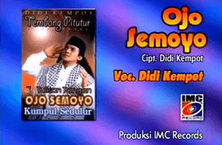 Lirik Lagu Ojo Semoyo - Didi Kempot