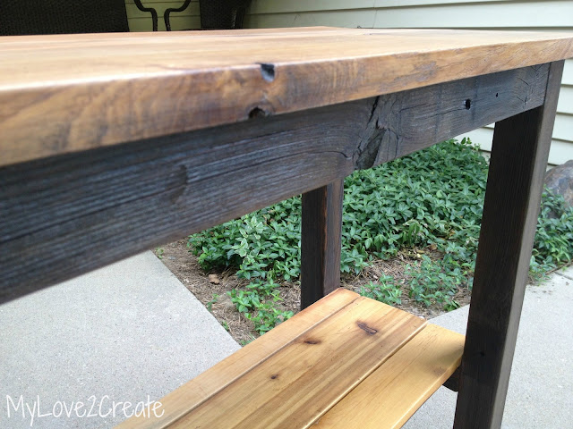MyLove2Create, Reclaimed Wood Table