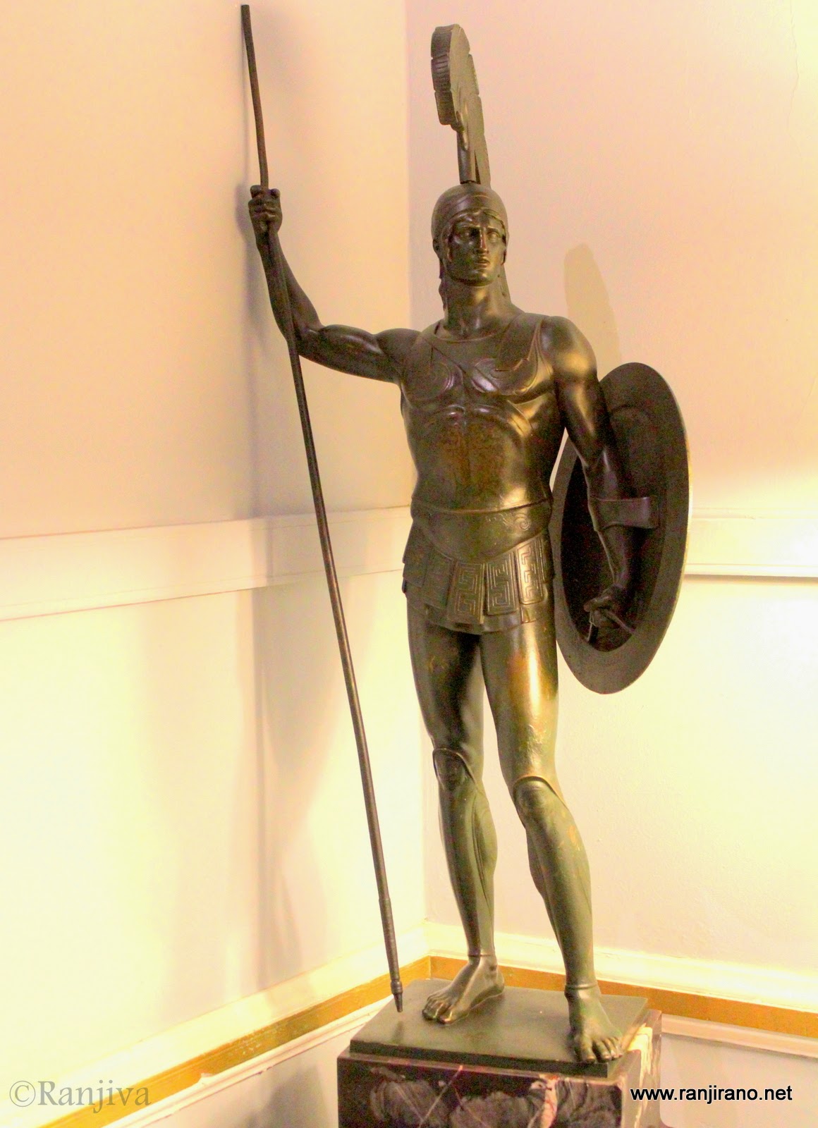 Sur les traces d'Achille au palais de Sissi [Achilleion Corfou