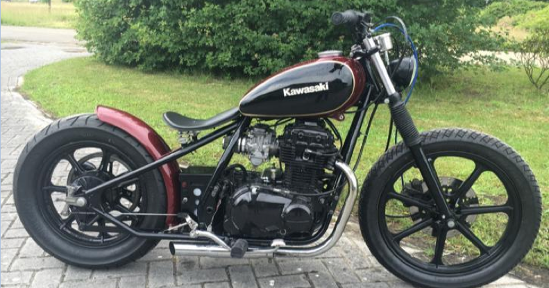 kawasaki ltd 450 bobber