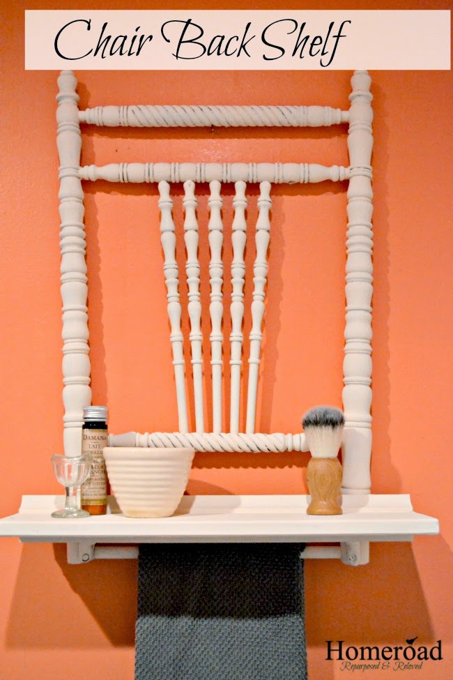Antique Chair Back Shelf Homeroad