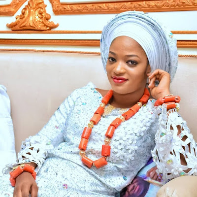 Photos Ooni of Ife Oba Ogunwusi takes new wife prophetess Naomi Shilekunola
