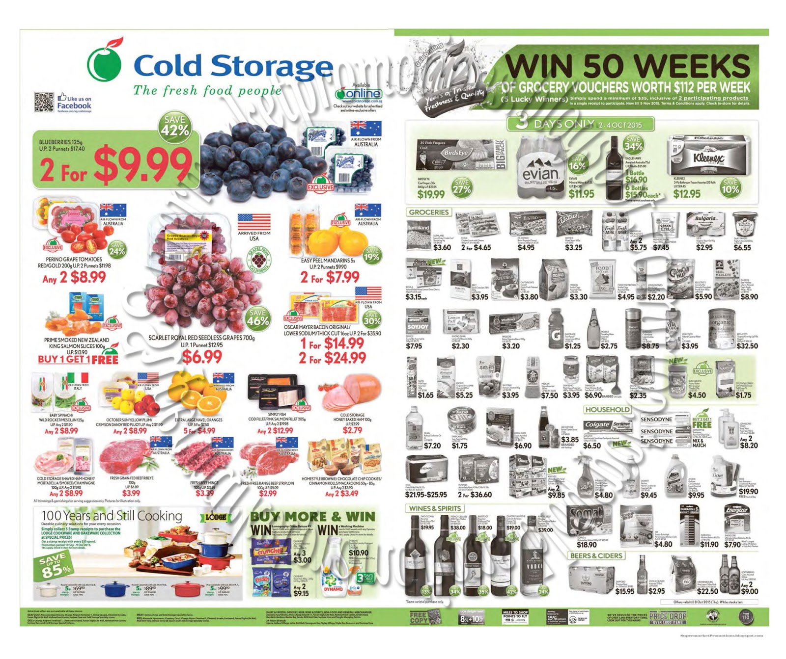 Cold Storage Weekly Promotion 02 08 October 2015 Supermarket Promotions