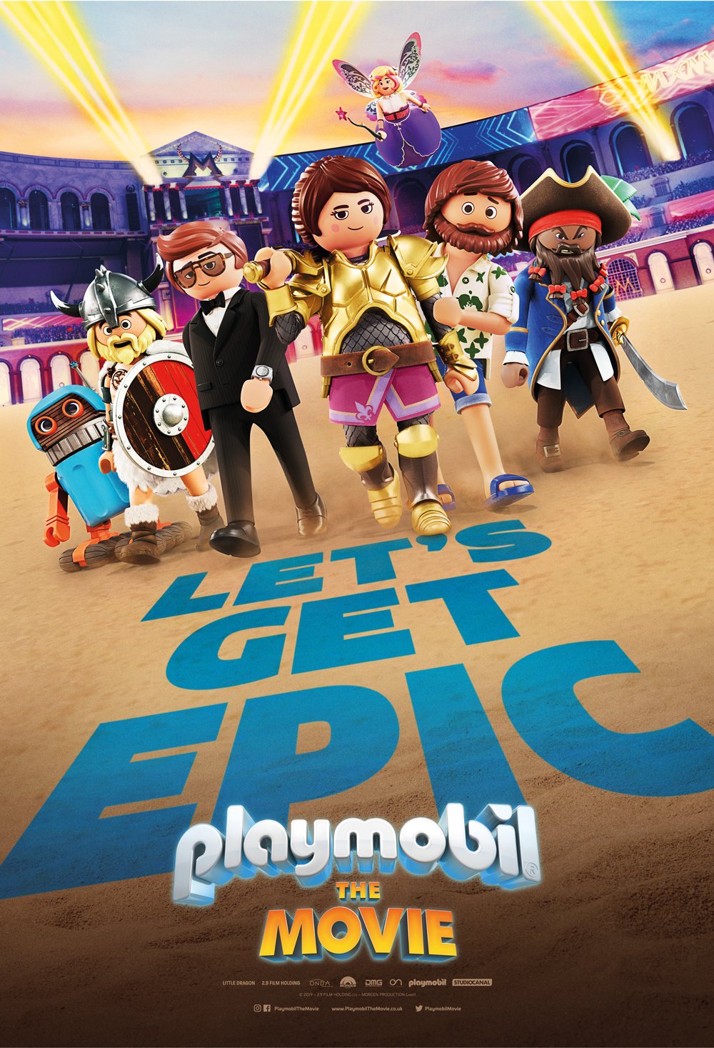 Playmobil The Movie trailer and UK poster Daniel J Radcliffe Holland